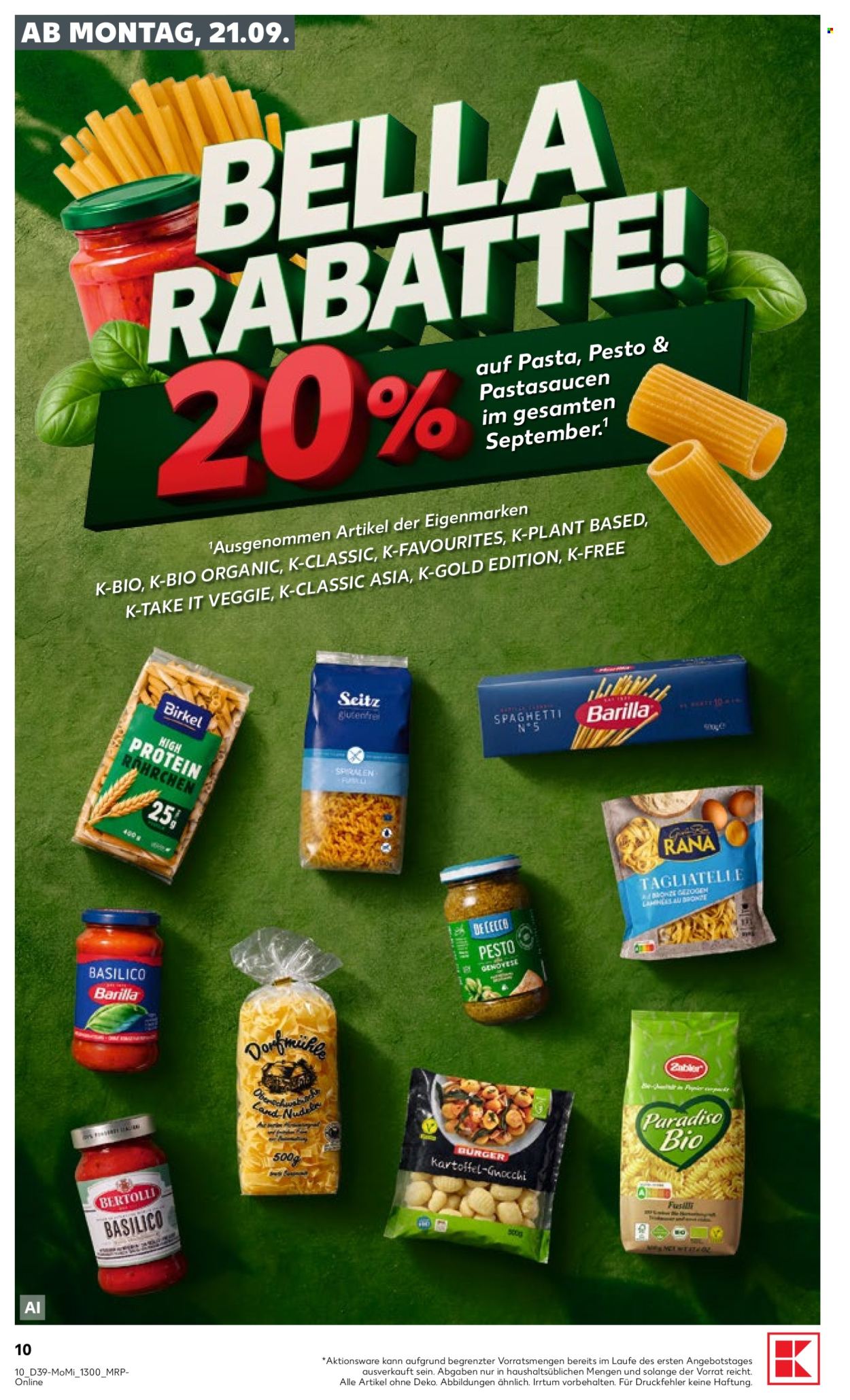 Kaufland Prospekte  - 21.09.2026 - 23.09.2026. Seite 10