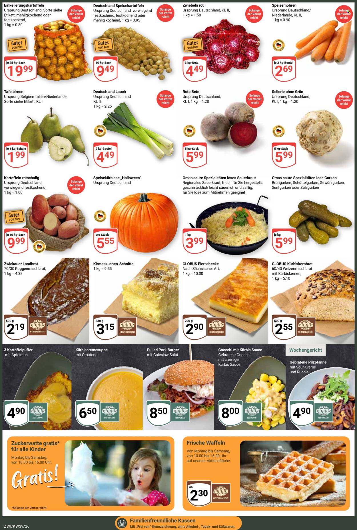 Globus Prospekte  - 21.09.2026 - 26.09.2026. Seite 2