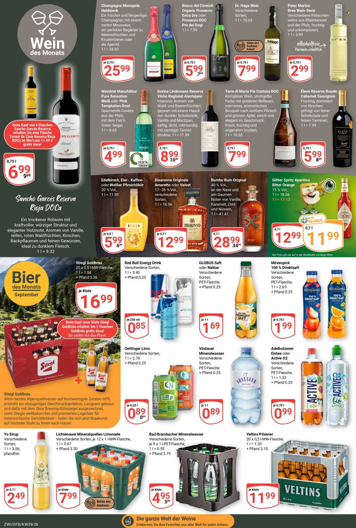 Globus Prospekte  - 21.09.2026 - 26.09.2026. Seite 22