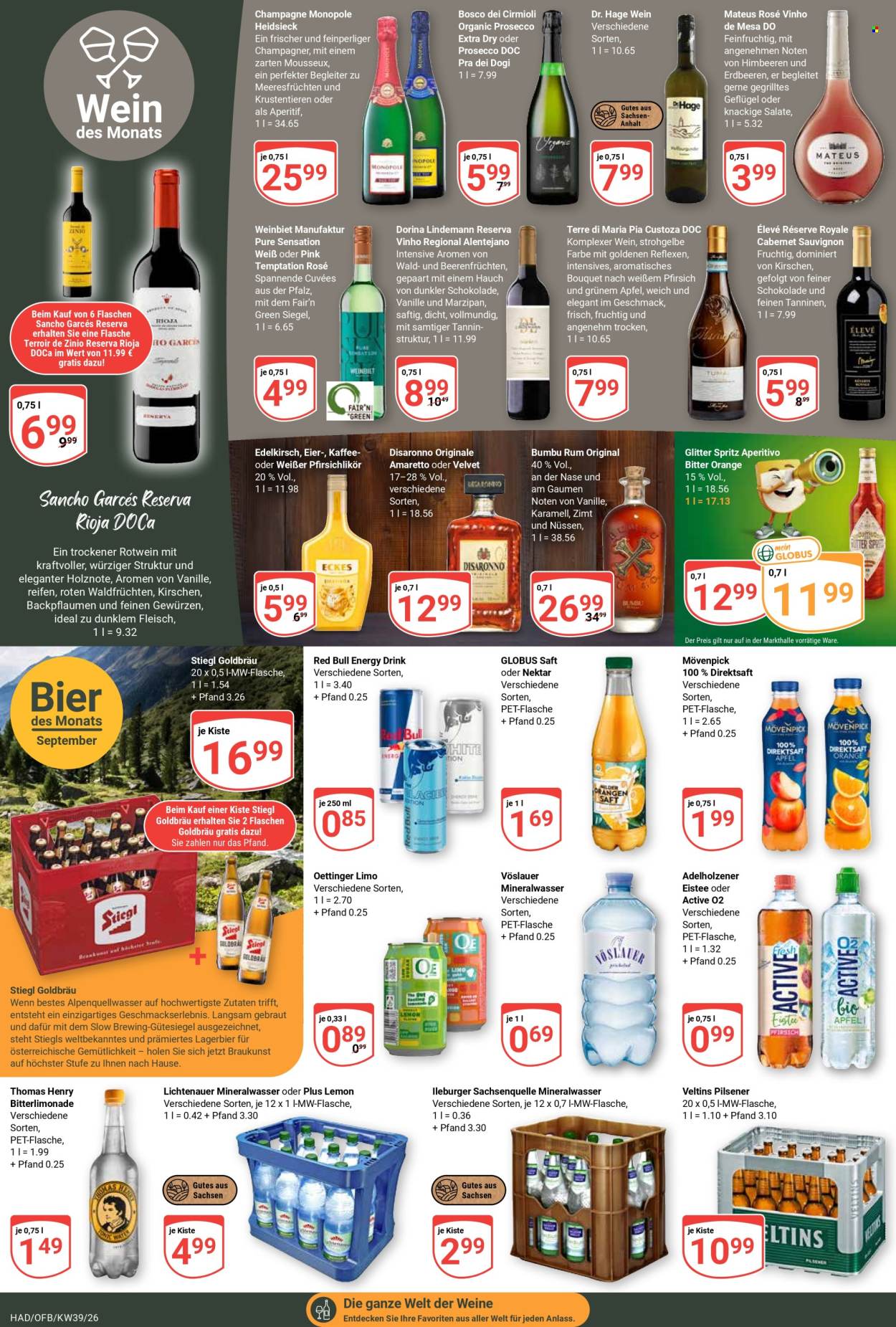Globus Prospekte  - 21.09.2026 - 26.09.2026. Seite 22