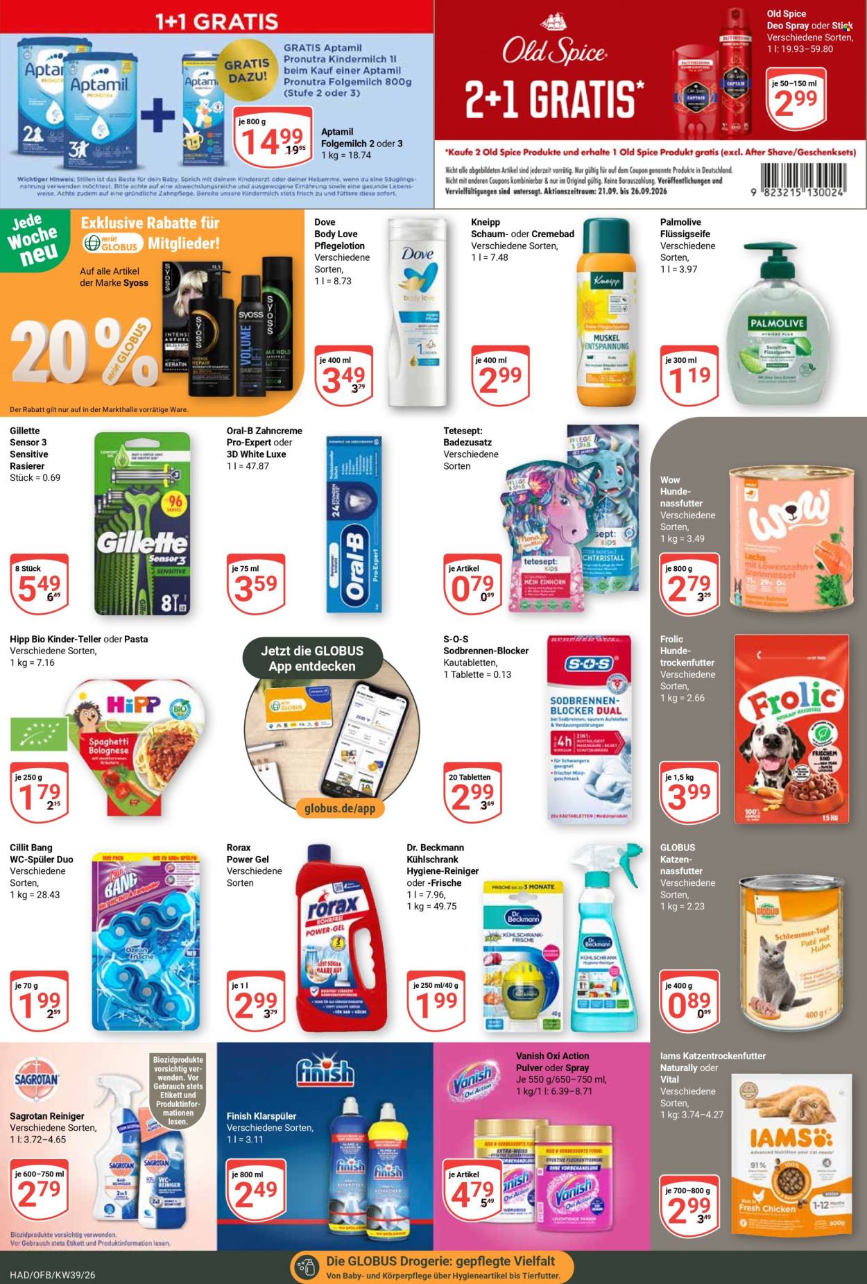 Globus Prospekte  - 21.09.2026 - 26.09.2026. Seite 24