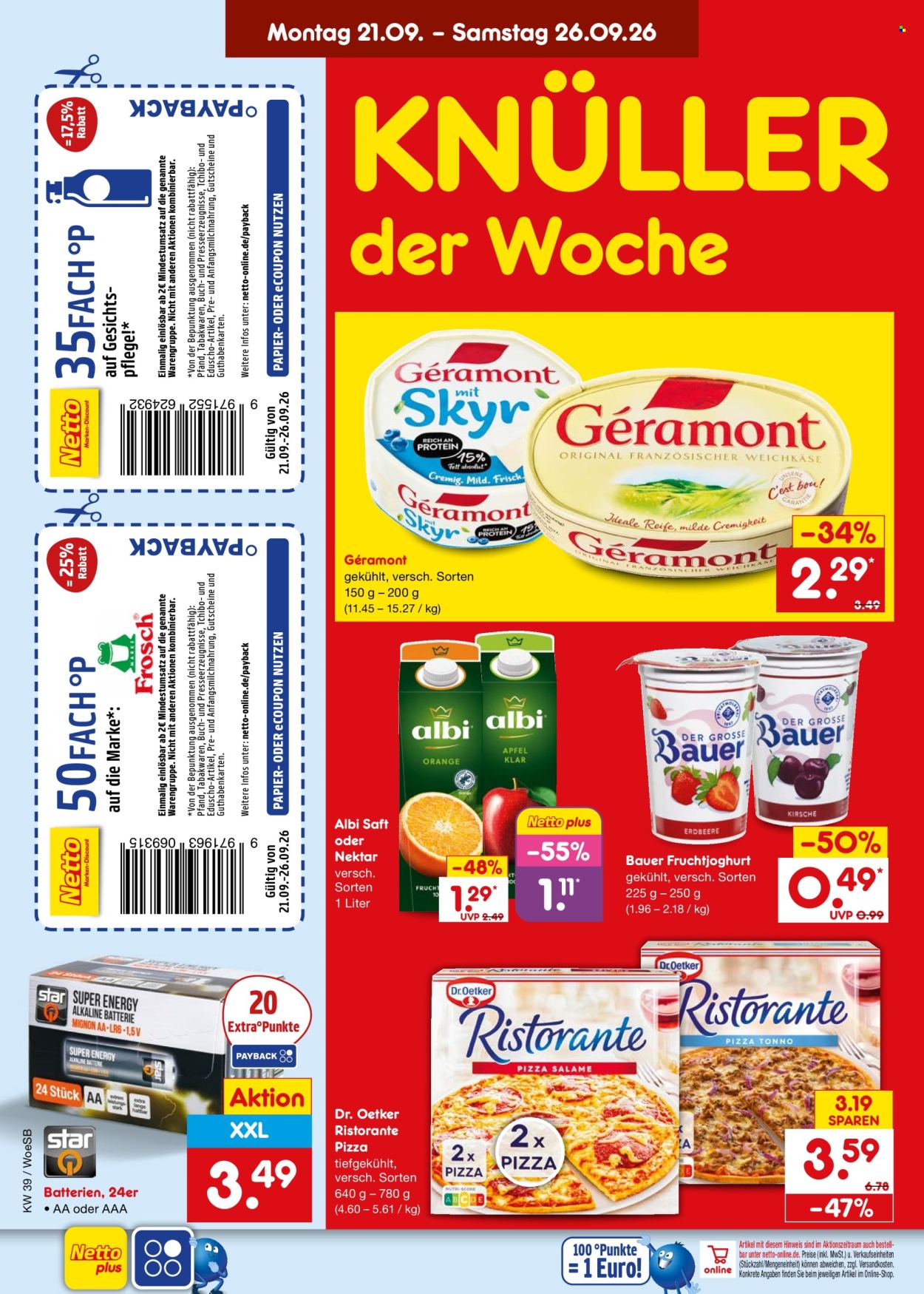 Netto Marken-Discount Prospekte  - 21.09.2026 - 26.09.2026. Seite 2