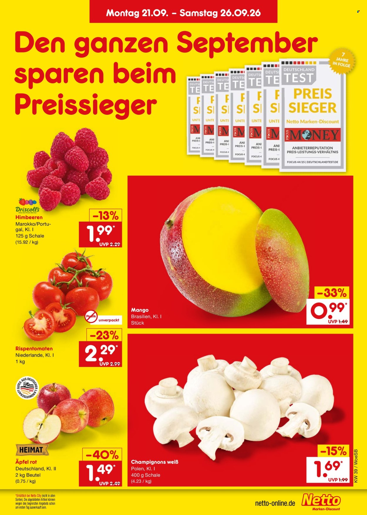 Netto Marken-Discount Prospekte  - 21.09.2026 - 26.09.2026. Seite 5