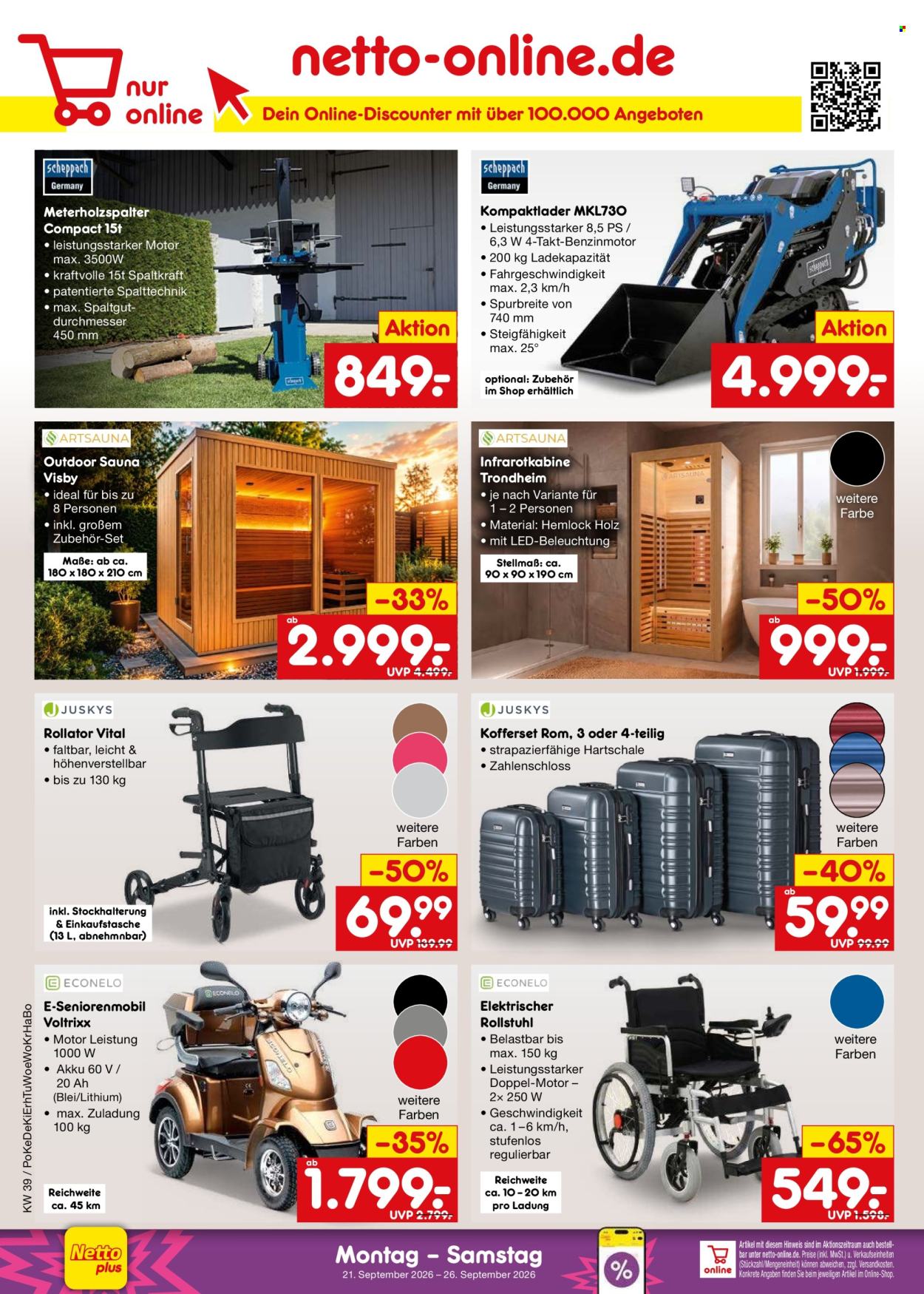 Netto Marken-Discount Prospekte  - 21.09.2026 - 26.09.2026. Seite 46