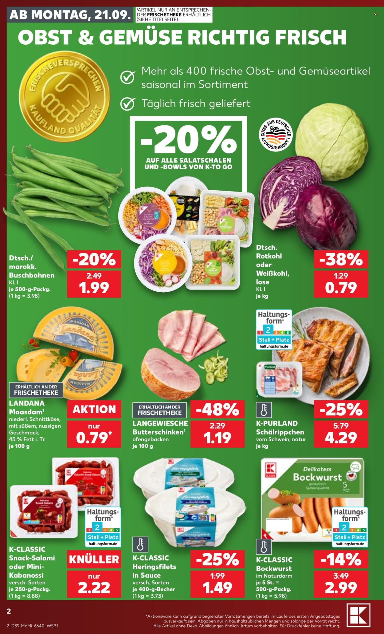 Kaufland Prospekte  - 21.09.2026 - 23.09.2026. Seite 2