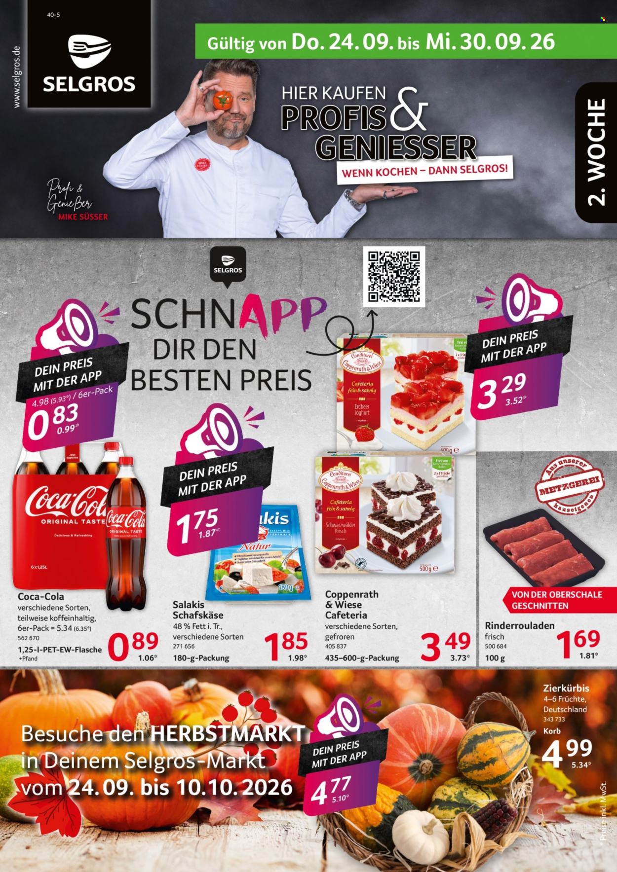 Selgros Prospekte  - 24.09.2026 - 30.09.2026. Seite 1