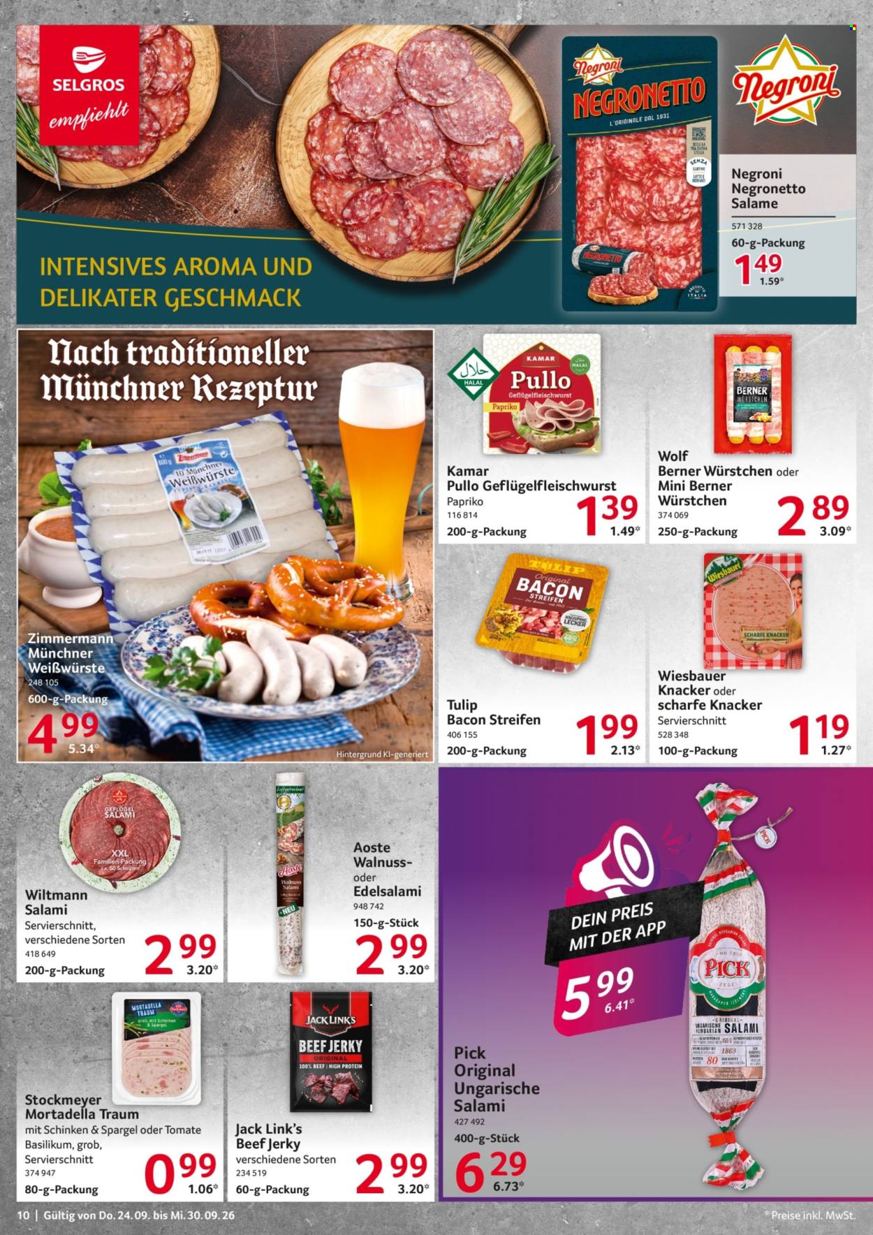 Selgros Prospekte  - 24.09.2026 - 30.09.2026. Seite 10