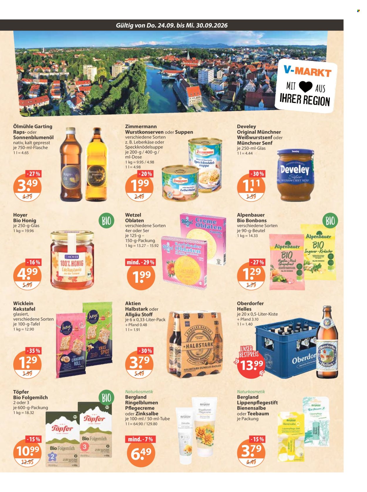 V-Markt Prospekte  - 24.09.2026 - 30.09.2026. Seite 13
