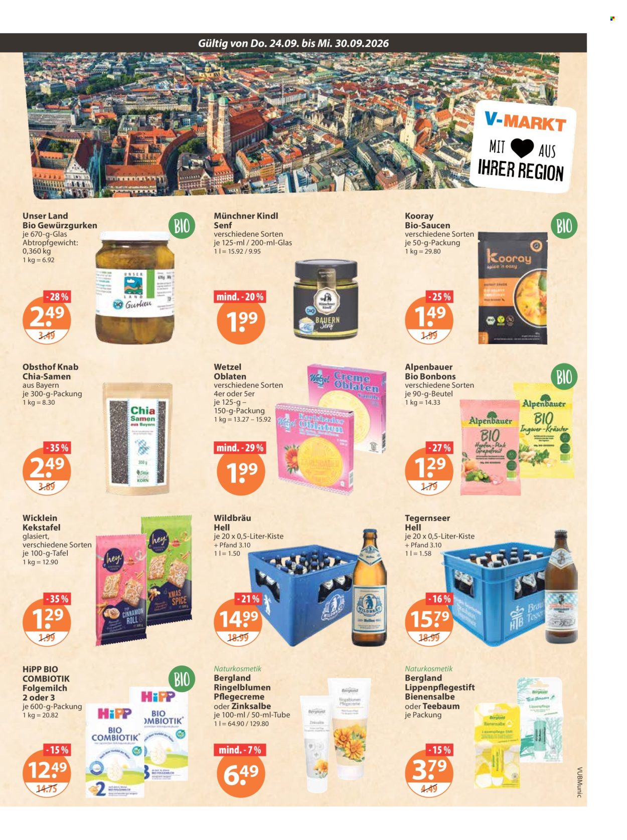 V-Markt Prospekte  - 24.09.2026 - 30.09.2026. Seite 13