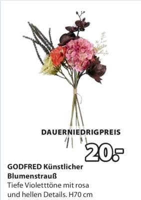 GODFRED Künstlicher Blumenstrauß