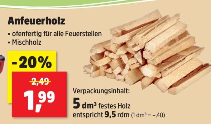 Anfeuerholz