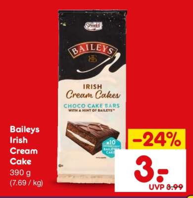 Baileys Irish Cream Cake