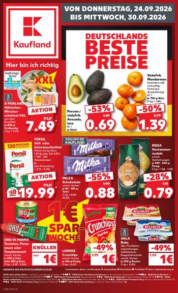 Prospekte Kaufland - 24.09.2026 - 30.09.2026.