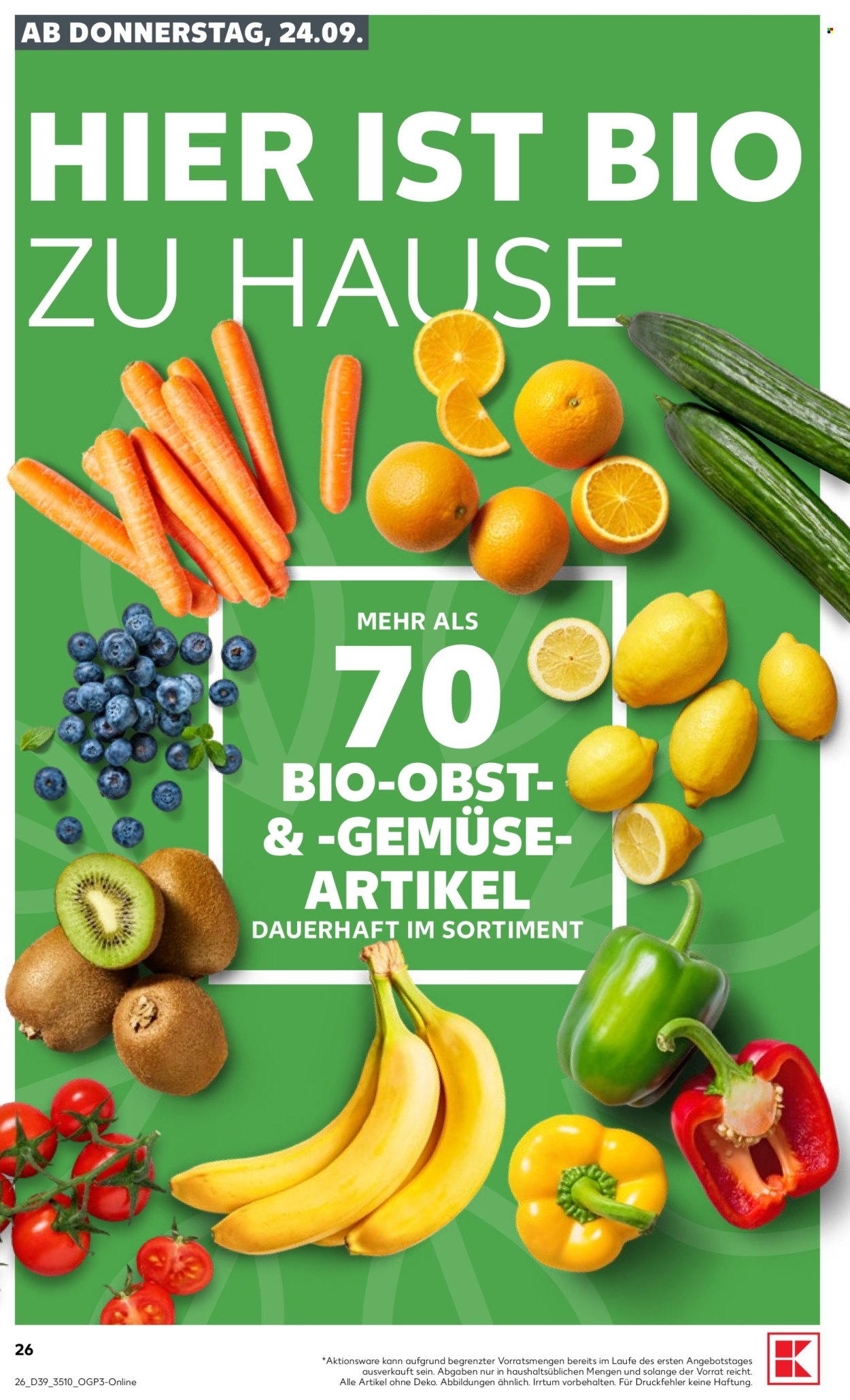 Kaufland Prospekte  - 24.09.2026 - 30.09.2026. Seite 26