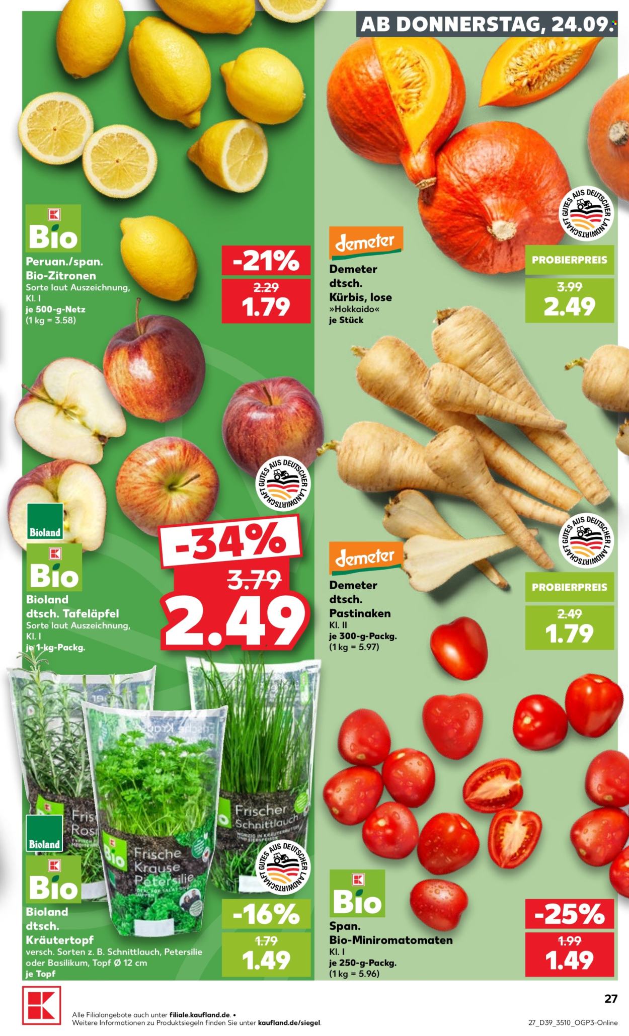 Kaufland Prospekte  - 24.09.2026 - 30.09.2026. Seite 27