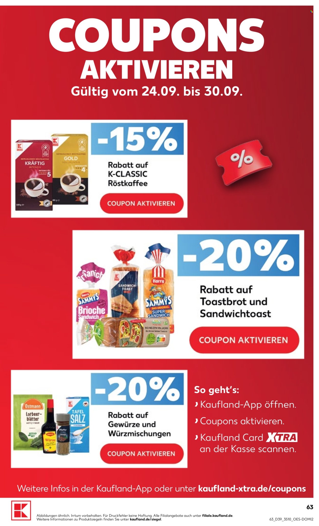 Kaufland Prospekte  - 24.09.2026 - 30.09.2026. Seite 63