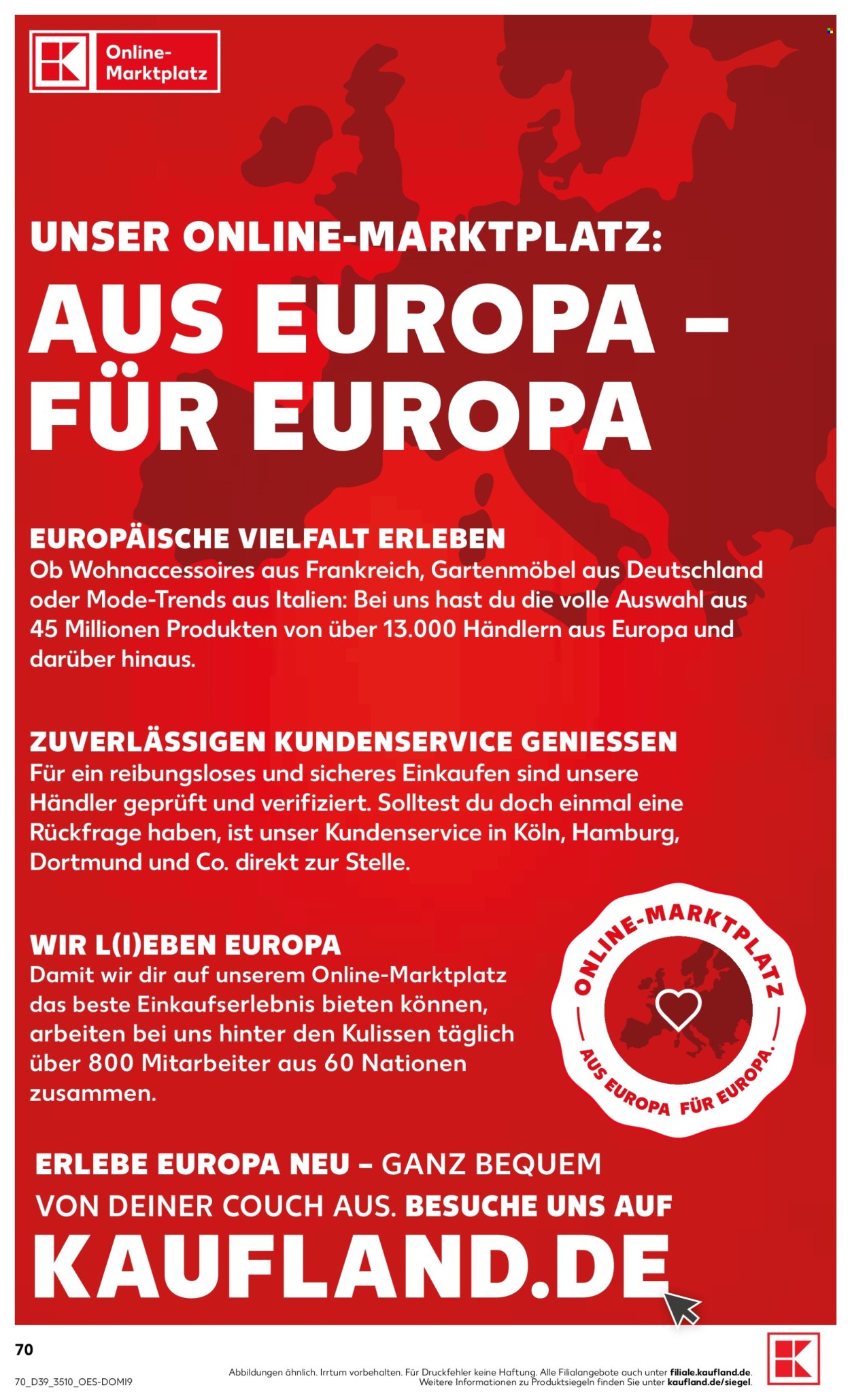 Kaufland Prospekte  - 24.09.2026 - 30.09.2026. Seite 70