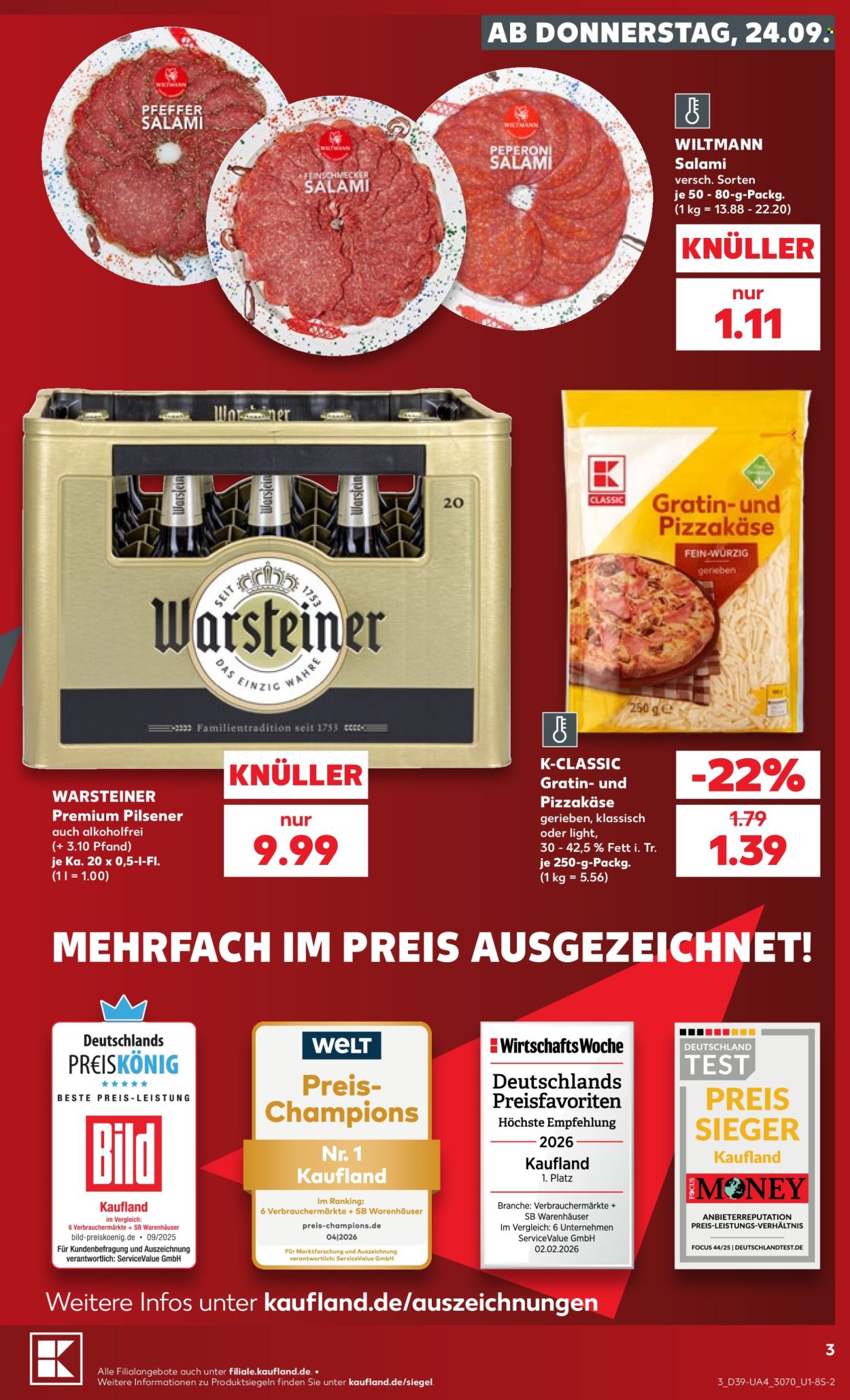 Kaufland Prospekte  - 24.09.2026 - 30.09.2026. Seite 3