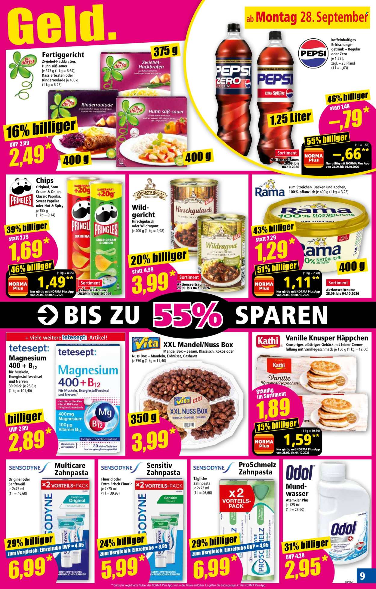 Norma Prospekte  - 28.09.2026 - 4.10.2026. Seite 9