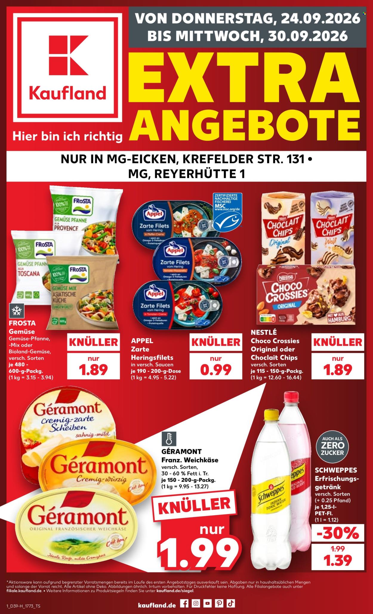 Kaufland Prospekte  - 24.09.2026 - 30.09.2026. Seite 1
