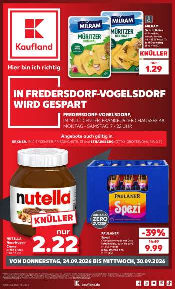 Prospekte Kaufland - 24.09.2026 - 30.09.2026.