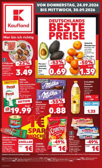 Prospekte Kaufland - 24.09.2026 - 30.09.2026.