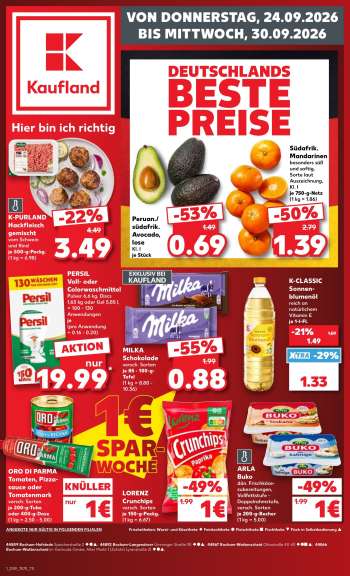 Prospekte Kaufland - 24.09.2026 - 30.09.2026.
