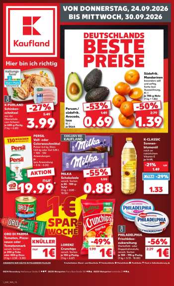 Prospekte Kaufland - 24.09.2026 - 30.09.2026.