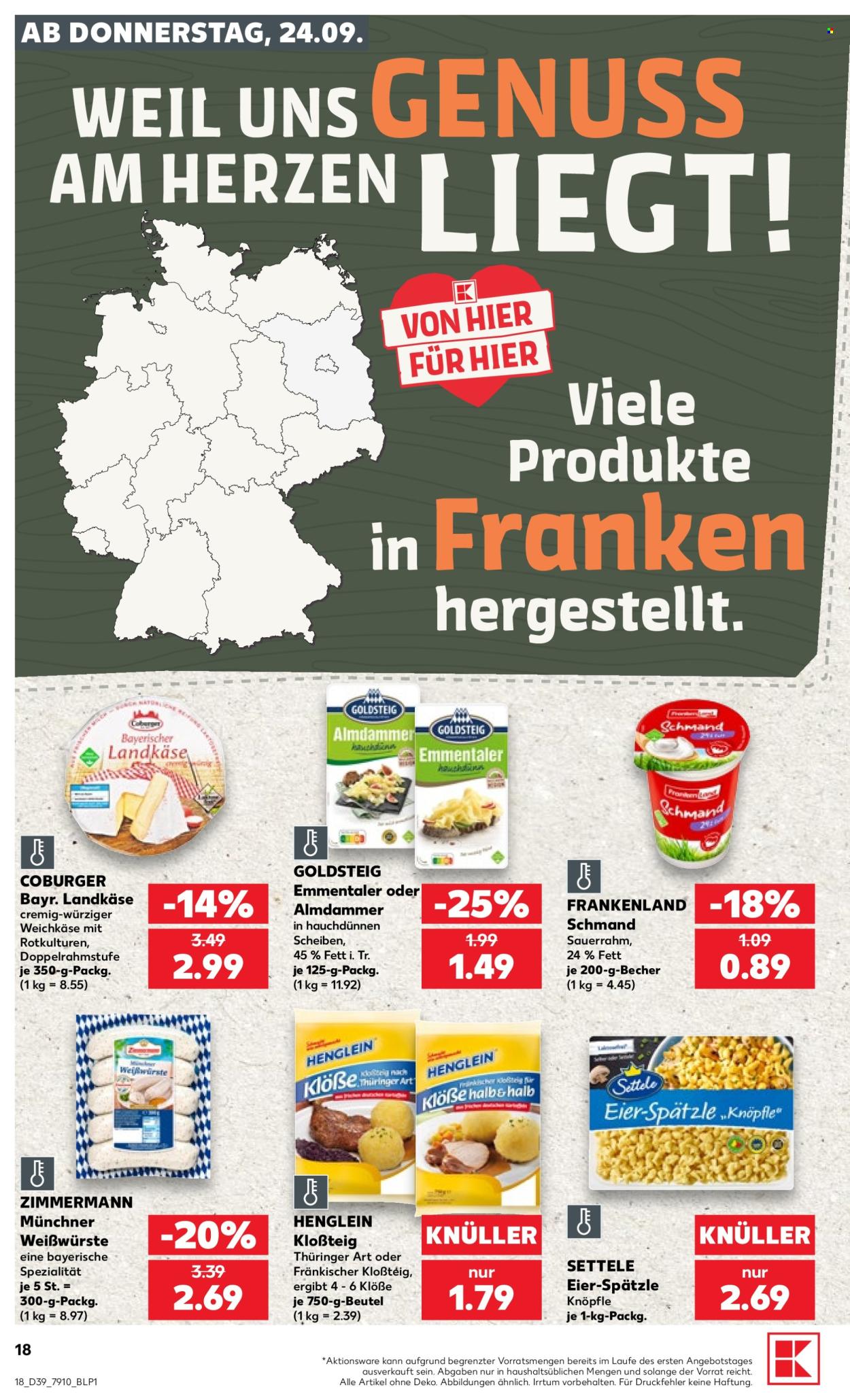 Kaufland Prospekte  - 24.09.2026 - 30.09.2026. Seite 18