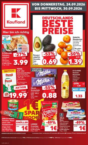 Prospekte Kaufland - 24.09.2026 - 30.09.2026.