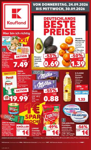 Prospekte Kaufland - 24.09.2026 - 30.09.2026.