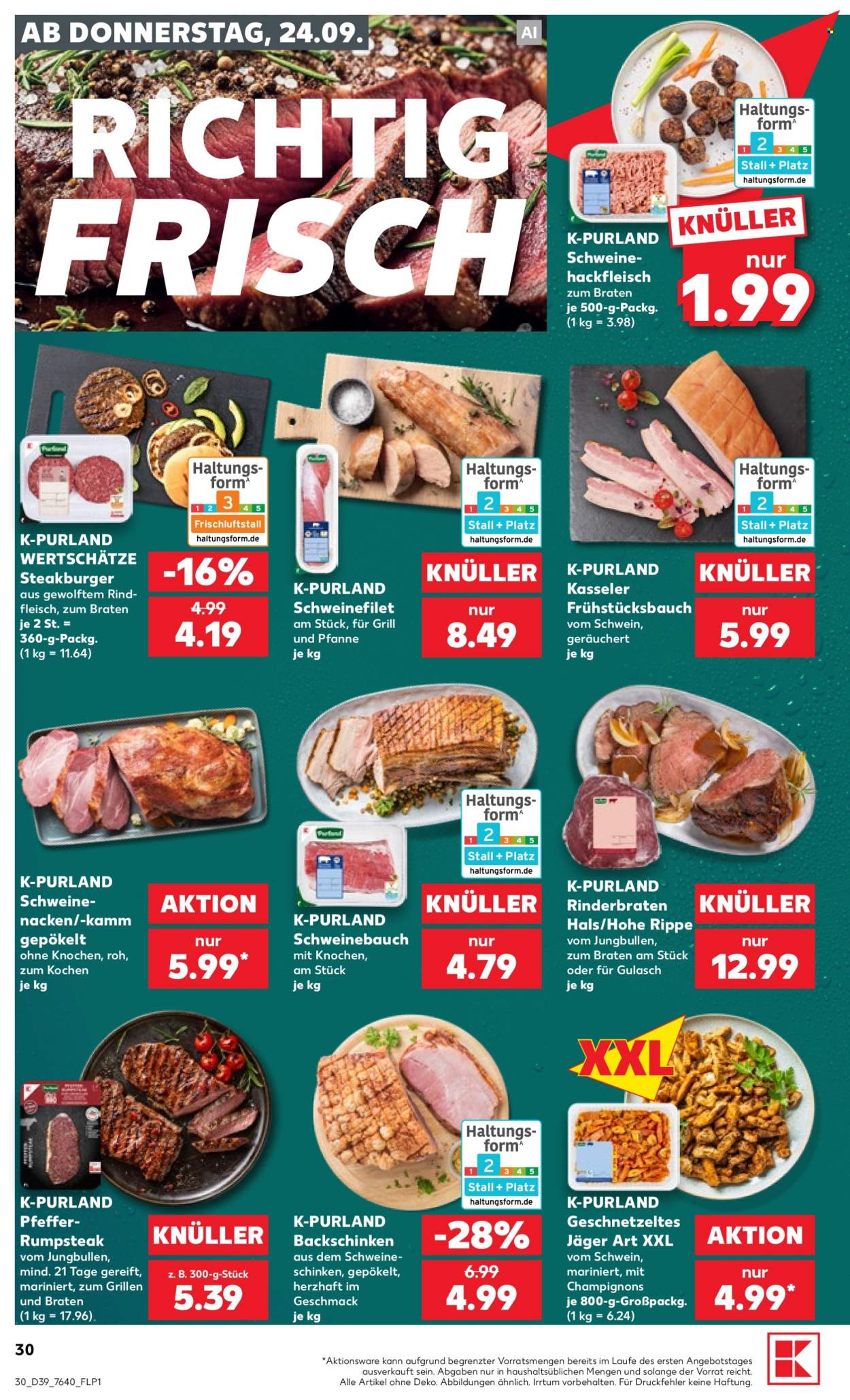 Kaufland Prospekte  - 24.09.2026 - 30.09.2026. Seite 30