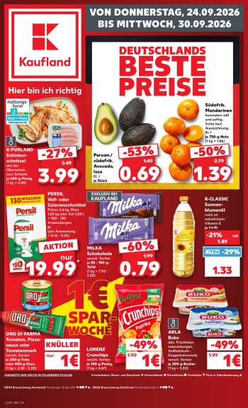 Prospekte Kaufland - 24.09.2026 - 30.09.2026.