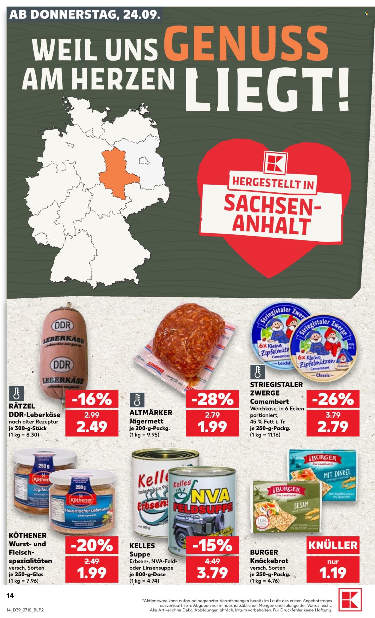 Kaufland Prospekte  - 24.09.2026 - 30.09.2026. Seite 14