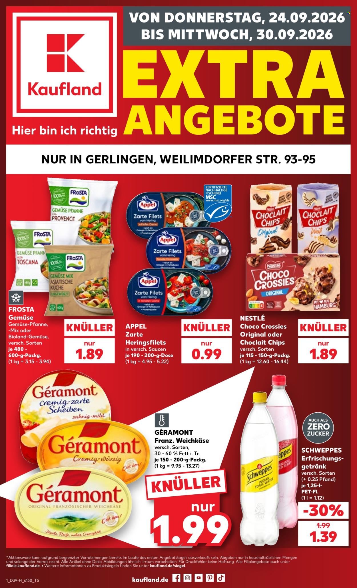 Kaufland Prospekte  - 24.09.2026 - 30.09.2026. Seite 1
