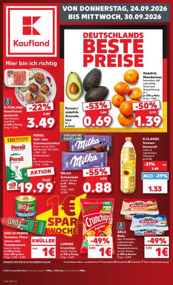 Prospekte Kaufland - 24.09.2026 - 30.09.2026.