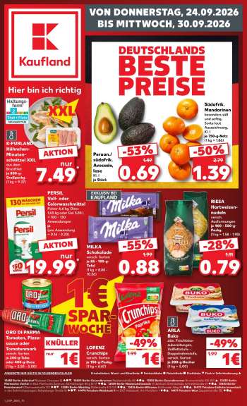 Prospekte Kaufland - 24.09.2026 - 30.09.2026.