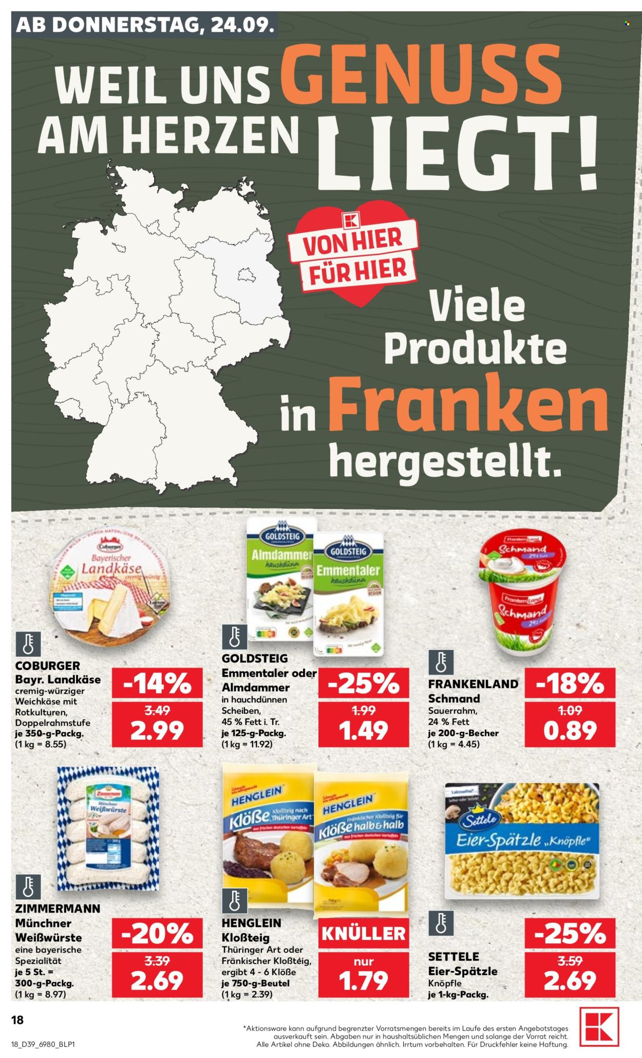 Kaufland Prospekte  - 24.09.2026 - 30.09.2026. Seite 18