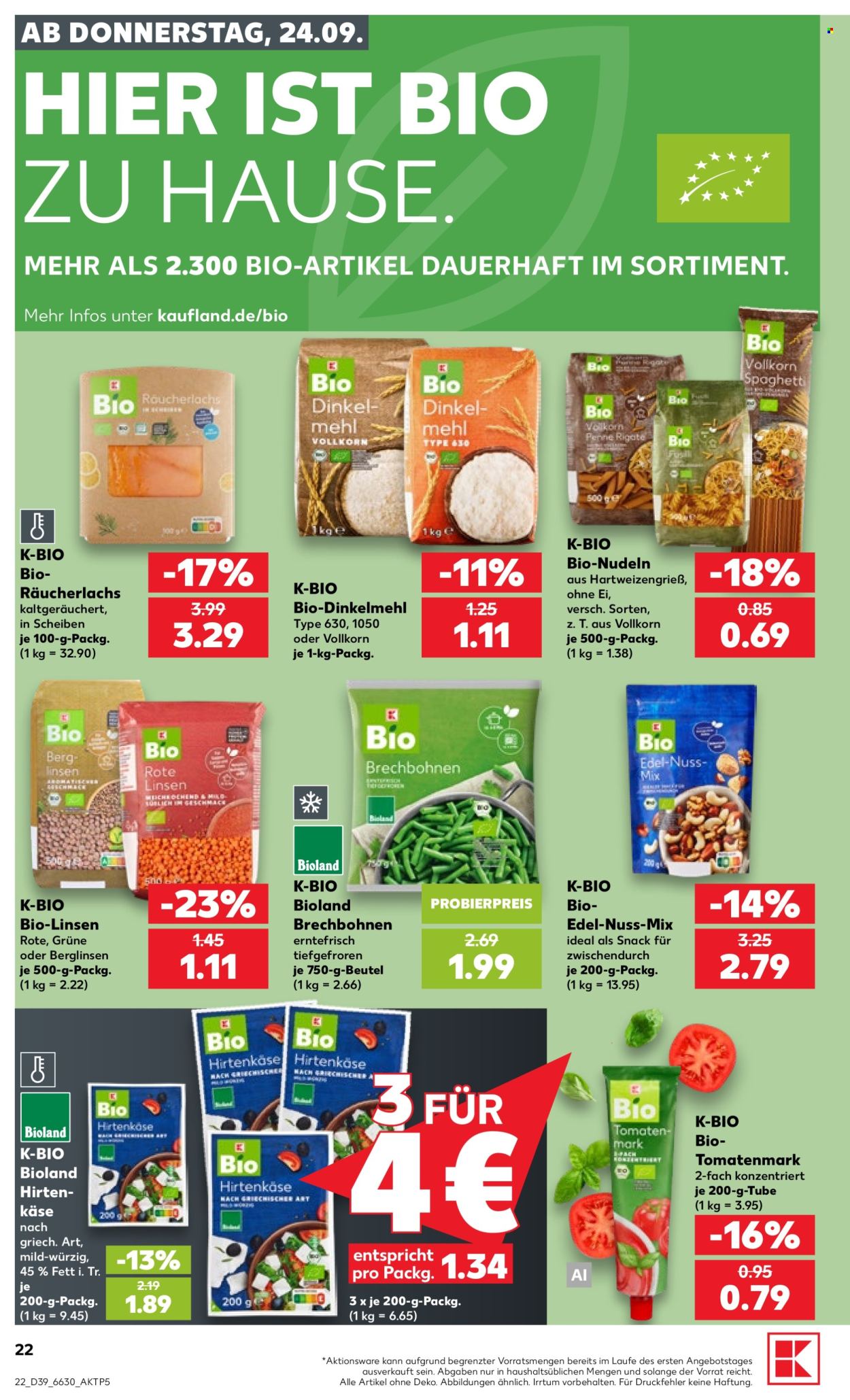 Kaufland Prospekte  - 24.09.2026 - 30.09.2026. Seite 22