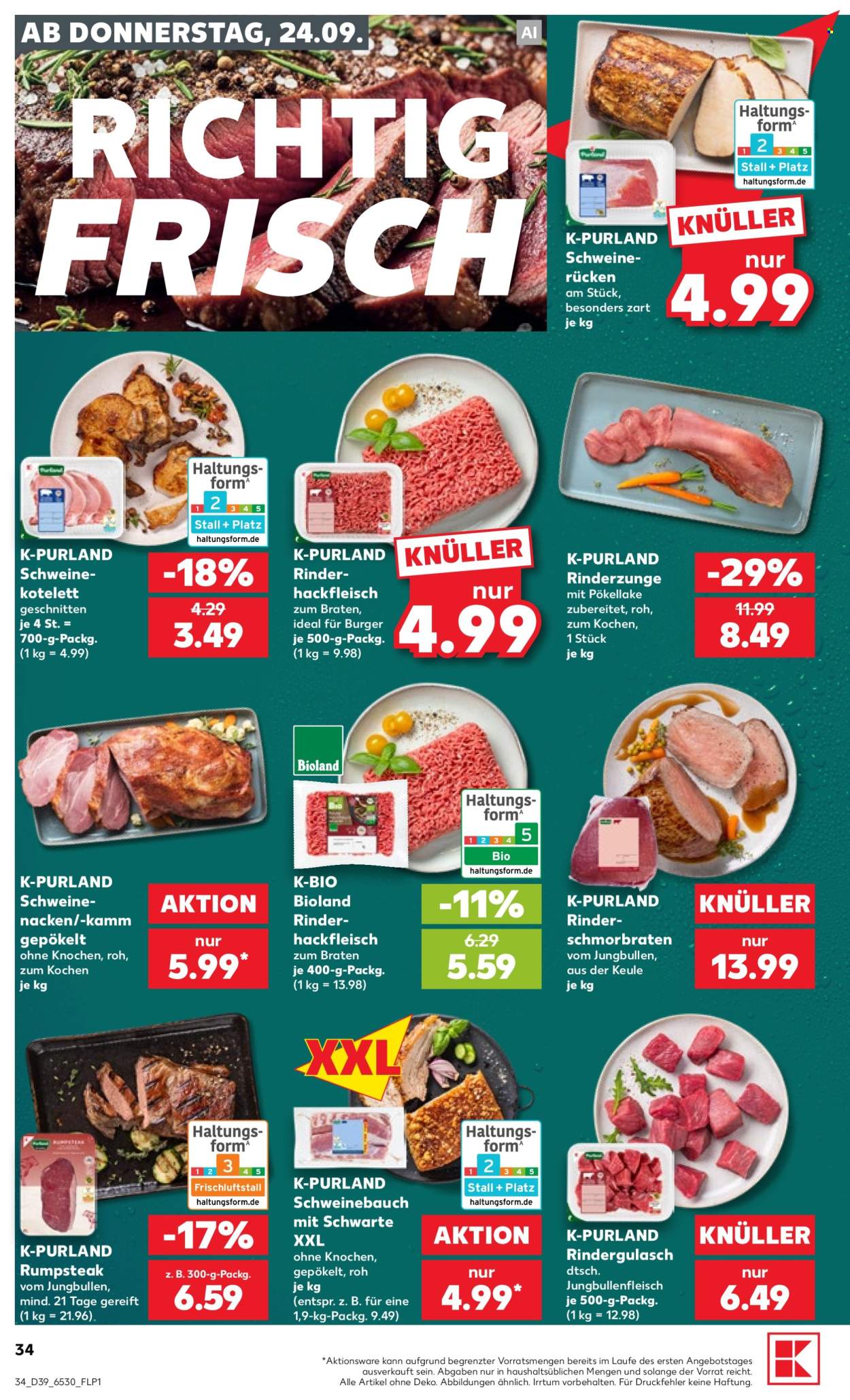 Kaufland Prospekte  - 24.09.2026 - 30.09.2026. Seite 34