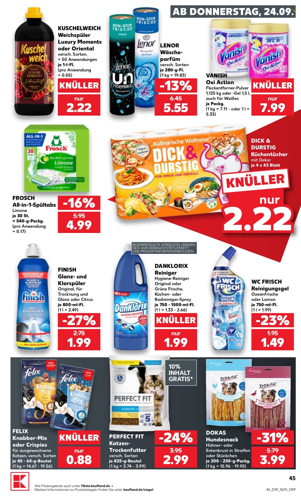 Kaufland Prospekte  - 24.09.2026 - 30.09.2026. Seite 45