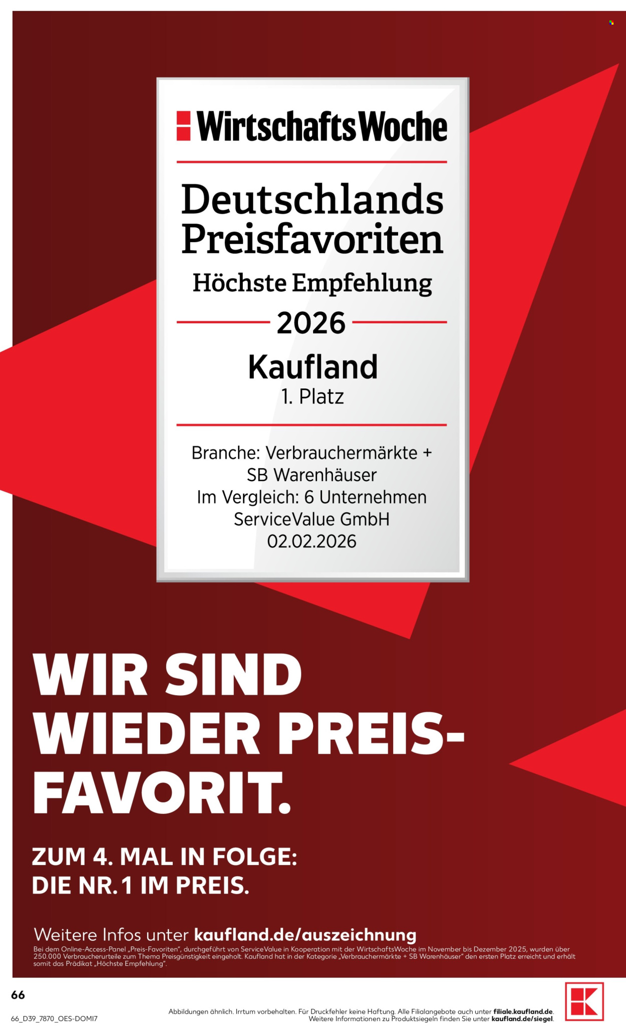 Kaufland Prospekte  - 24.09.2026 - 30.09.2026. Seite 66