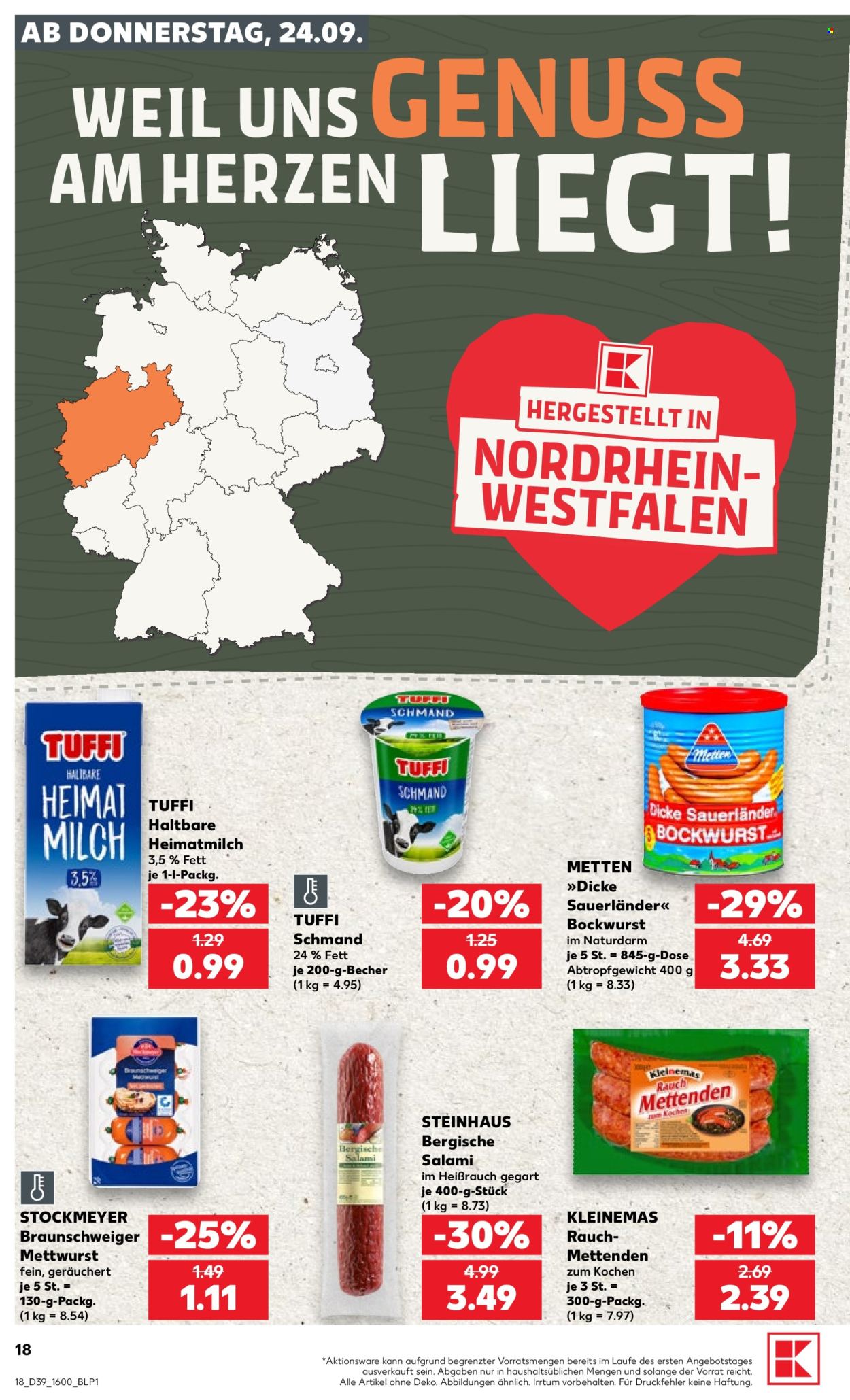 Kaufland Prospekte  - 24.09.2026 - 30.09.2026. Seite 18