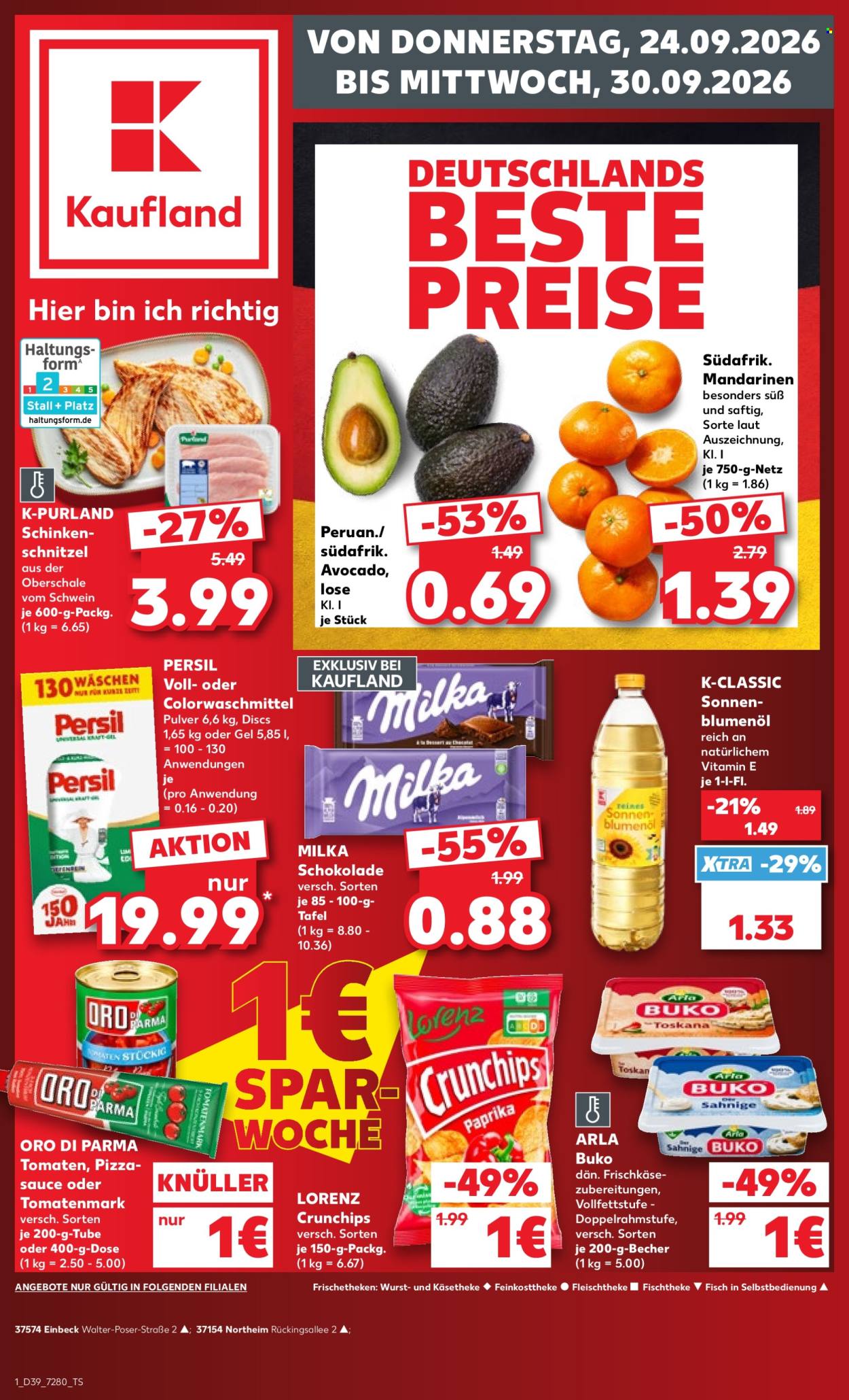 Kaufland Prospekte  - 24.09.2026 - 30.09.2026. Seite 1