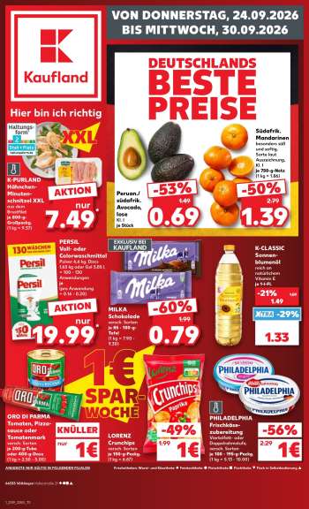 Prospekte Kaufland - 24.09.2026 - 30.09.2026.