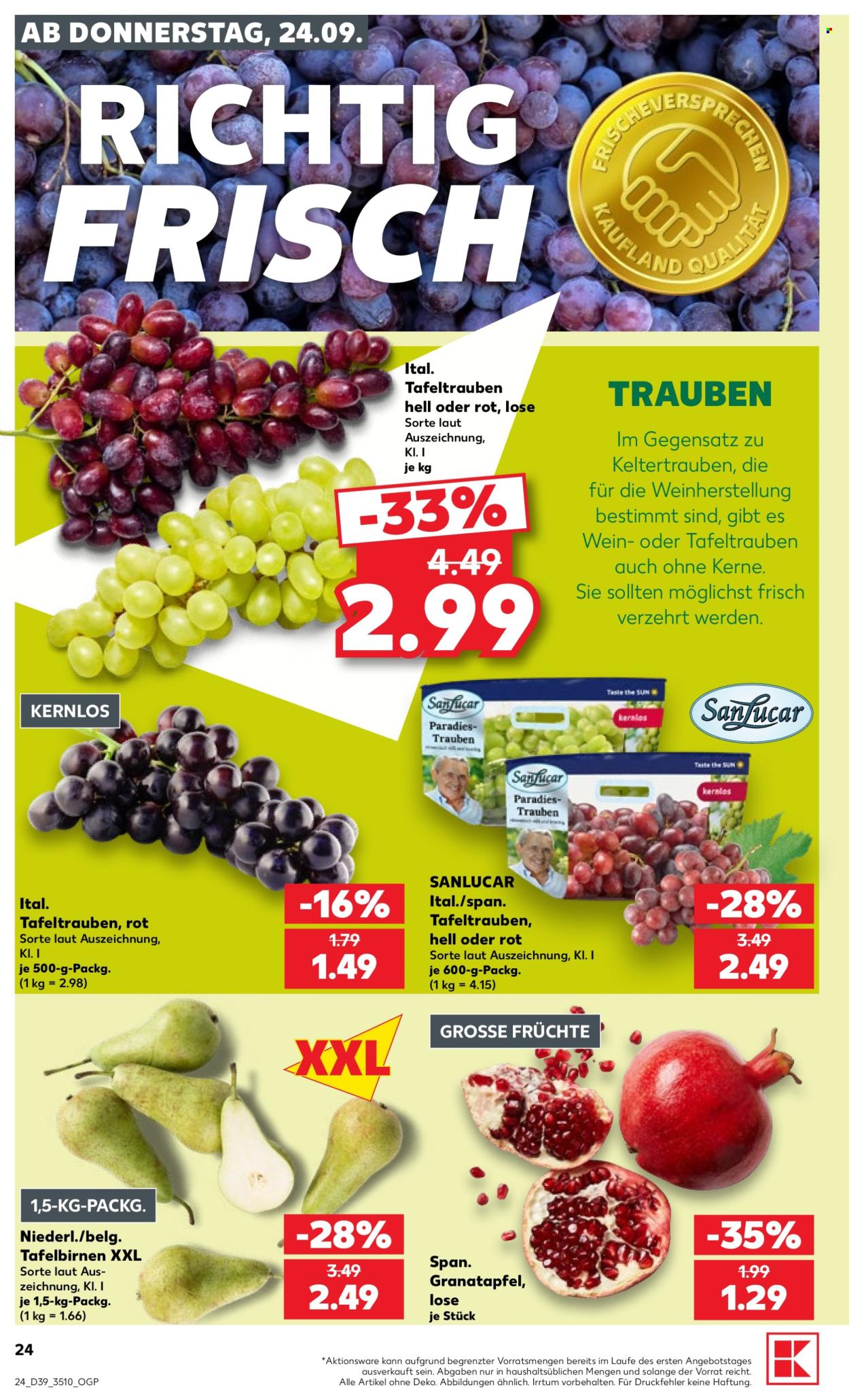Kaufland Prospekte  - 24.09.2026 - 30.09.2026. Seite 24