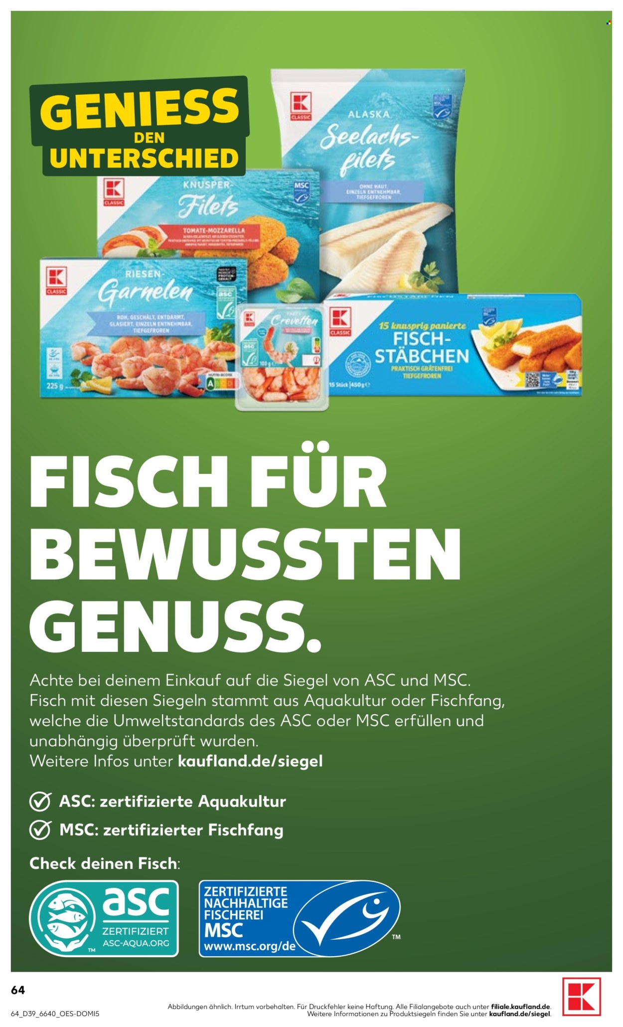 Kaufland Prospekte  - 24.09.2026 - 30.09.2026. Seite 64