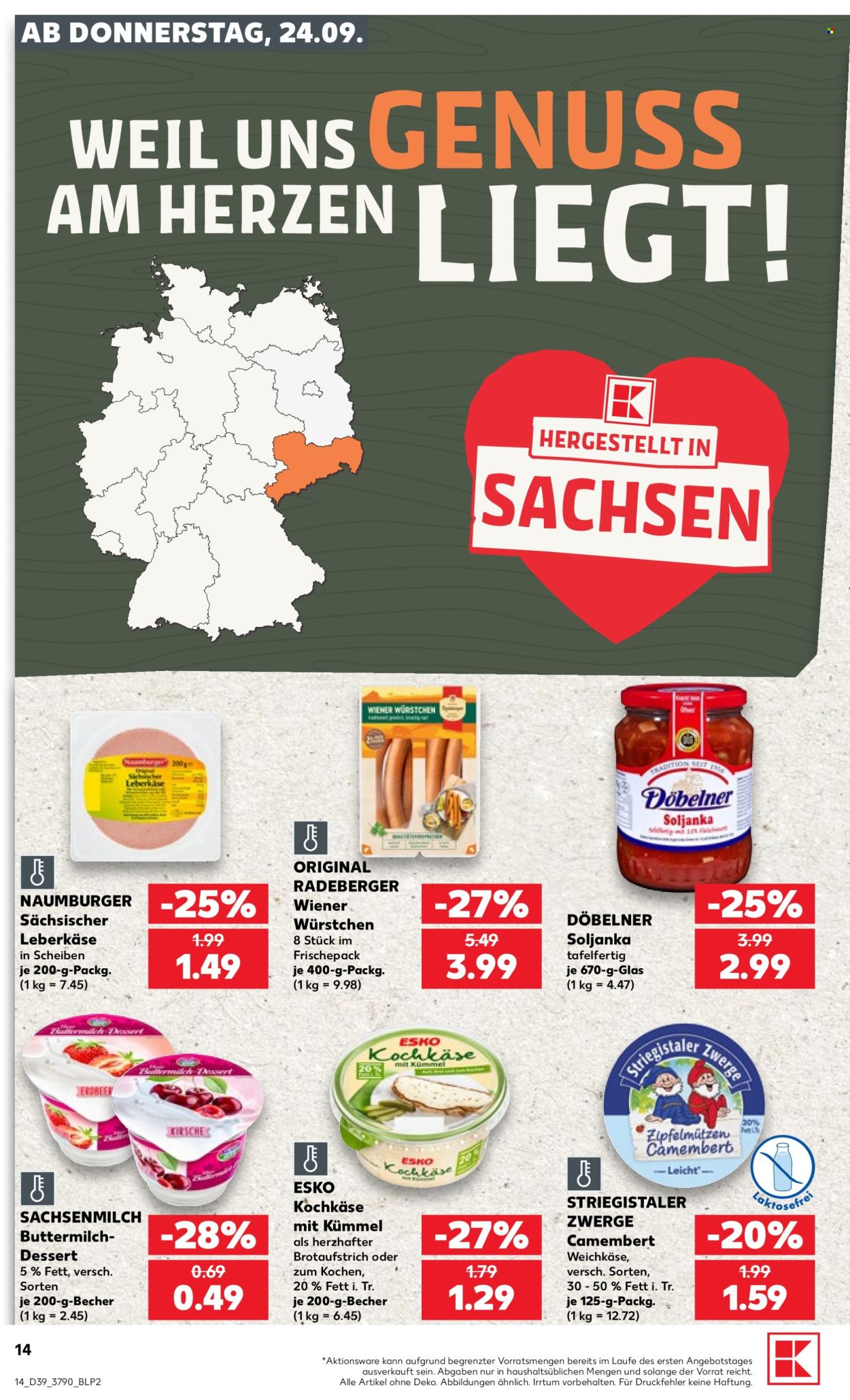 Kaufland Prospekte  - 24.09.2026 - 30.09.2026. Seite 14