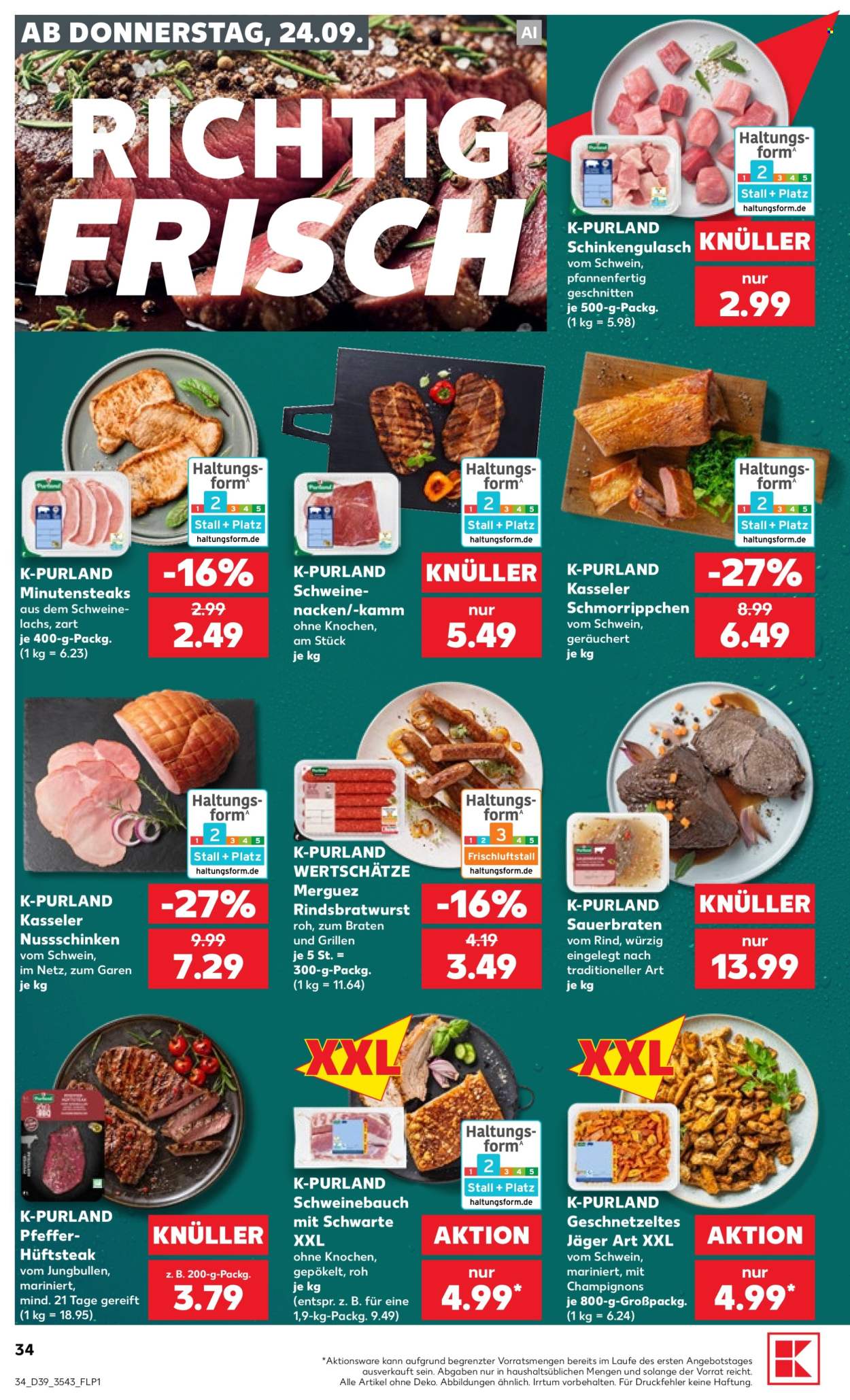 Kaufland Prospekte  - 24.09.2026 - 30.09.2026. Seite 34