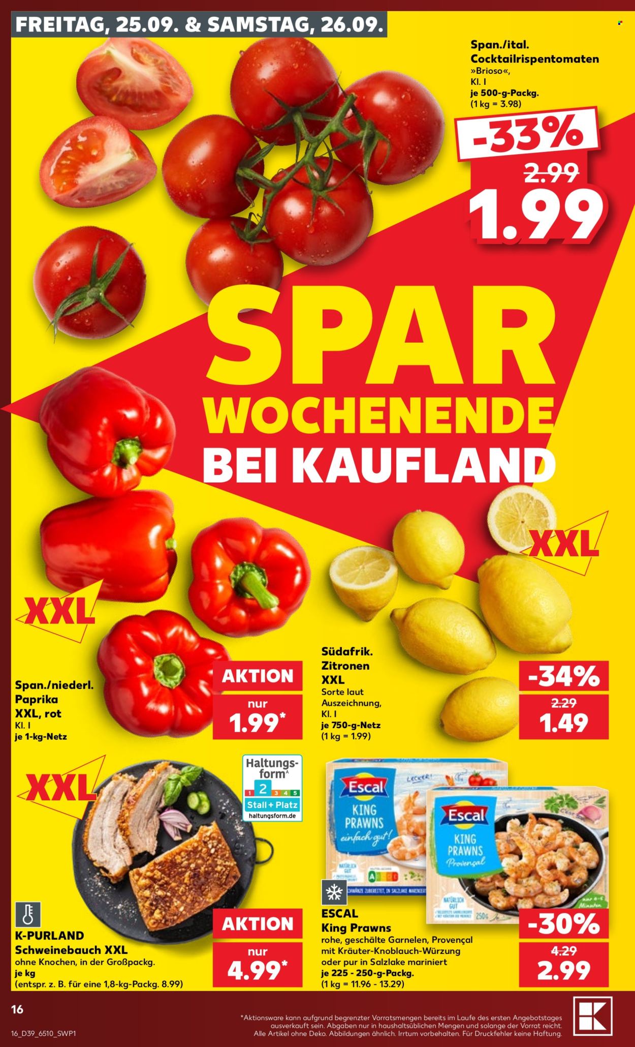 Kaufland Prospekte  - 24.09.2026 - 30.09.2026. Seite 16